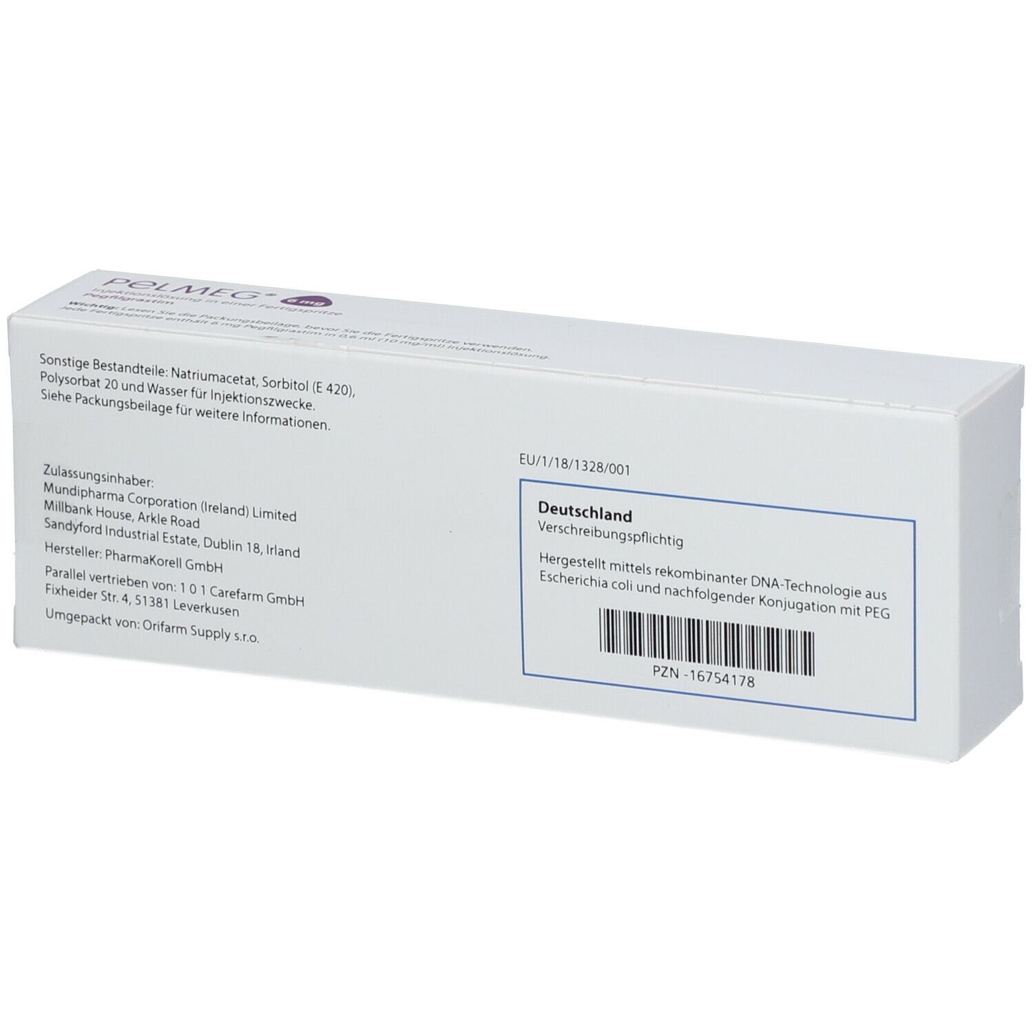 Pelmeg 6 mg
