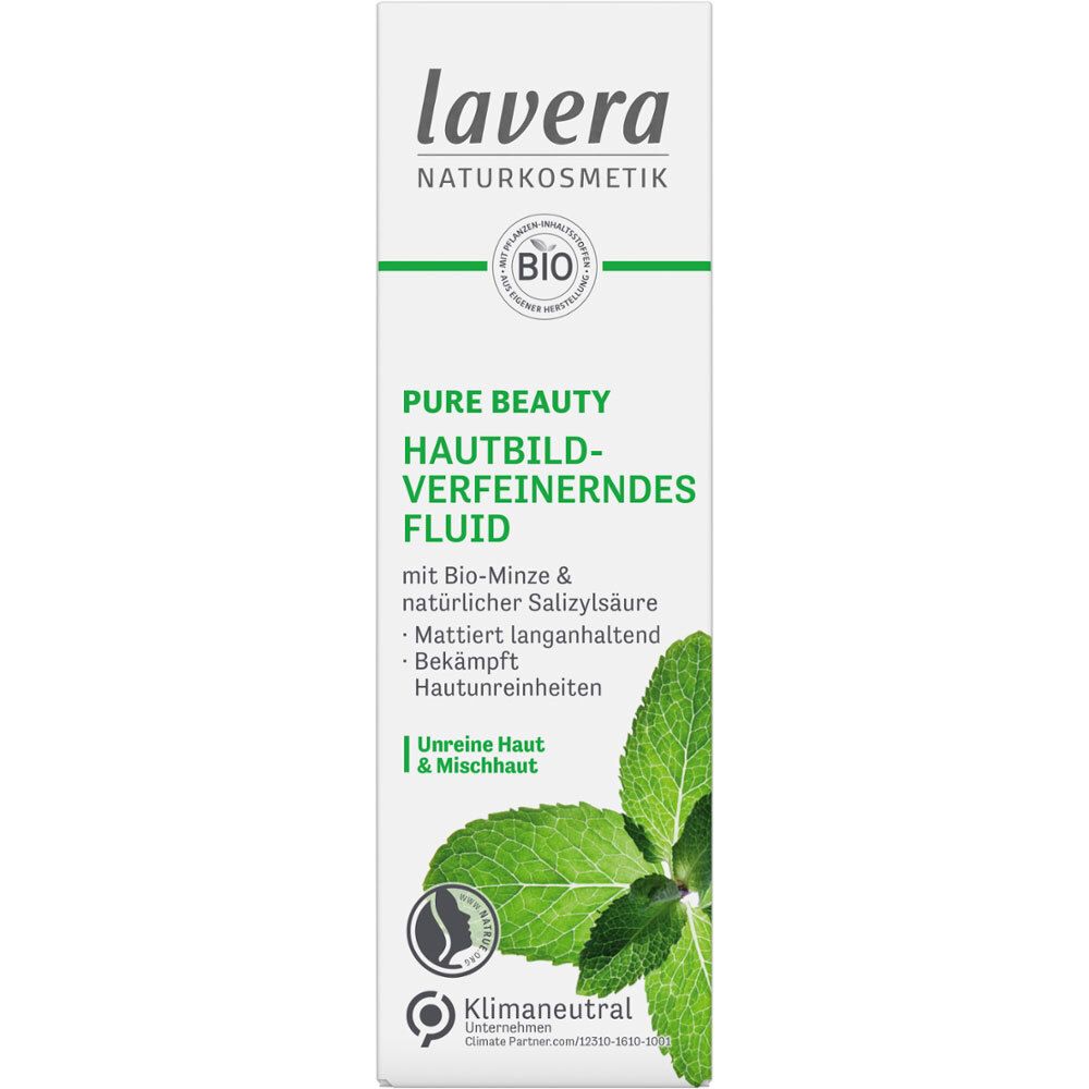 lavera Pure Beauty Hautbildverfeinerndes Fluid