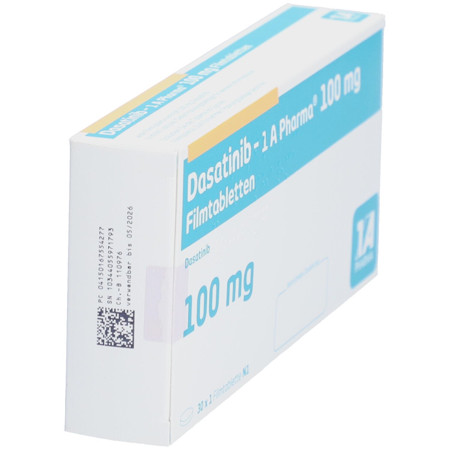 Dasatinib-1A Pharma 100 mg Filmtabletten 30 St