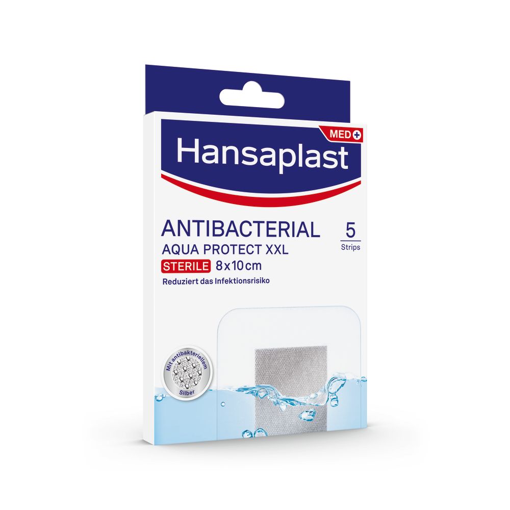 Hansaplast MED XXL Aqua Protect 8 x 10 cm