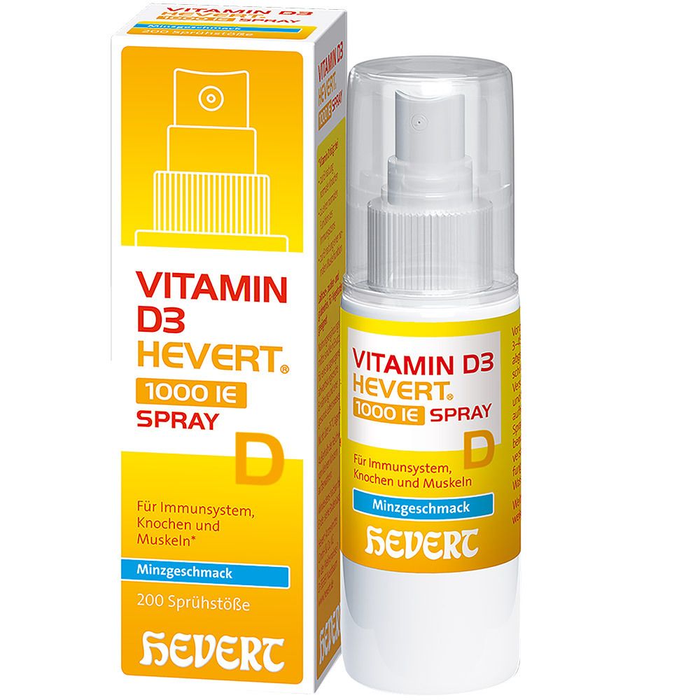 VITAMIN D3 HEVERT® 1000 IE* 30 Ml - Shop Apotheke