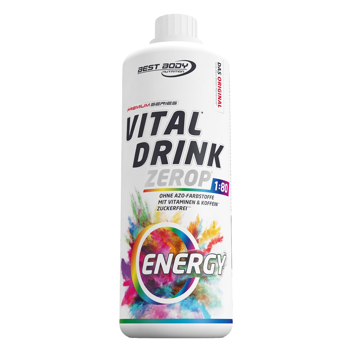 BEST BODY NUTRITION VITAL DRINK ZEROP® ENERGY 1000 ml