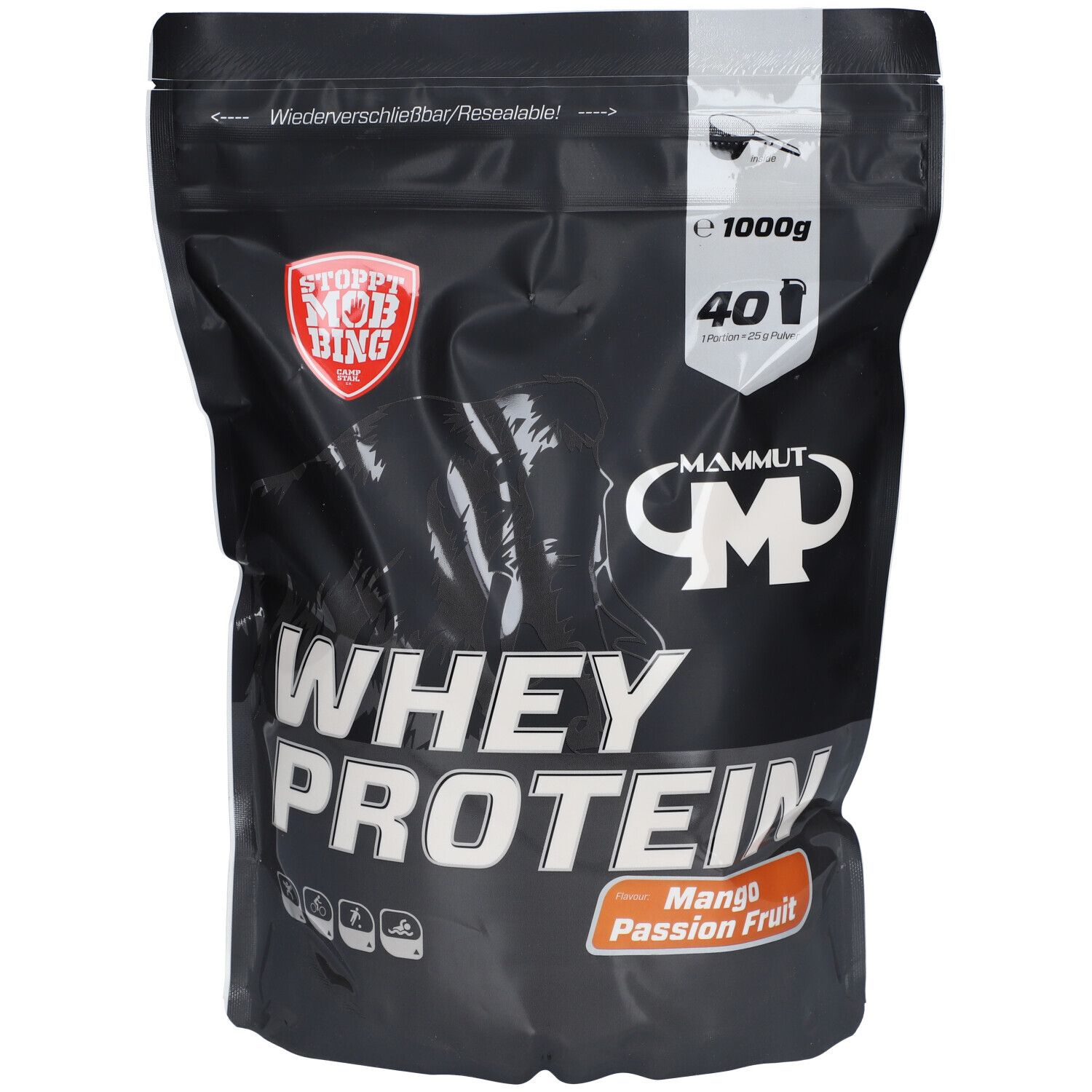 Mammut Whey Protein Mango Passion Fruit Pulver