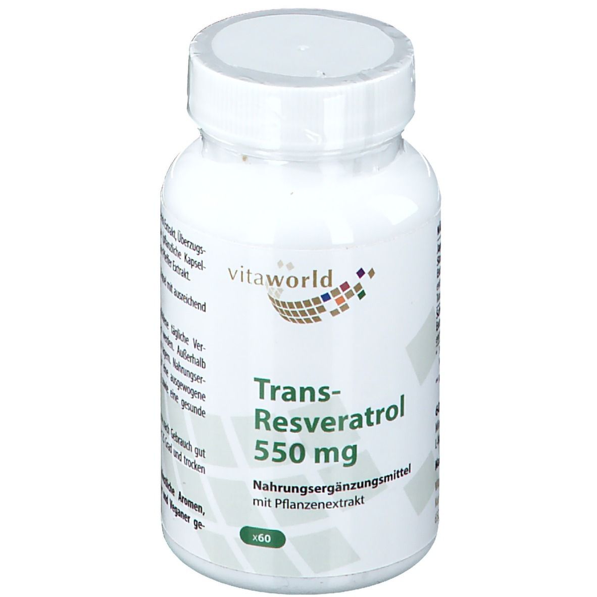 Trans-Resveratrol 550 mg Kapseln