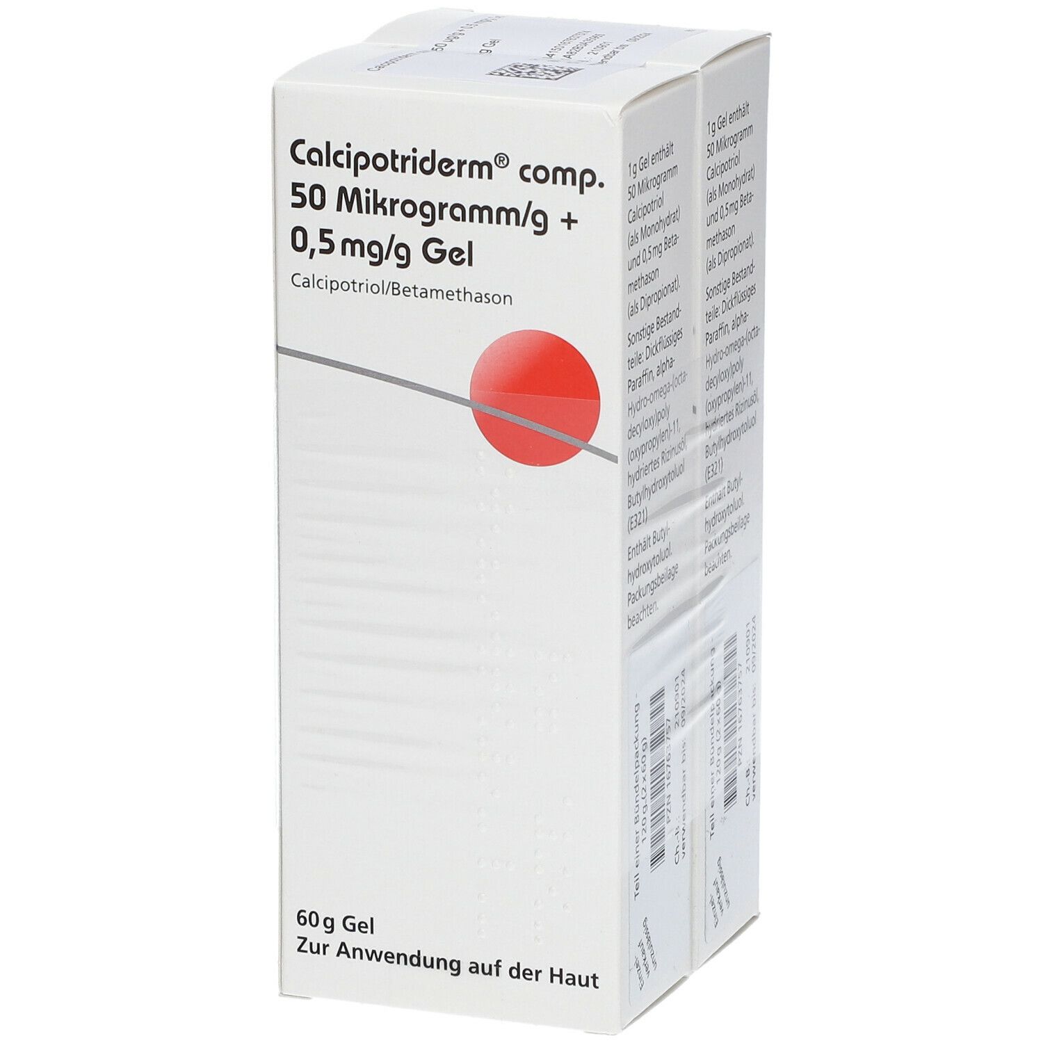 Calcipotriderm comp. 50 µg/g + 0,5 mg/g
