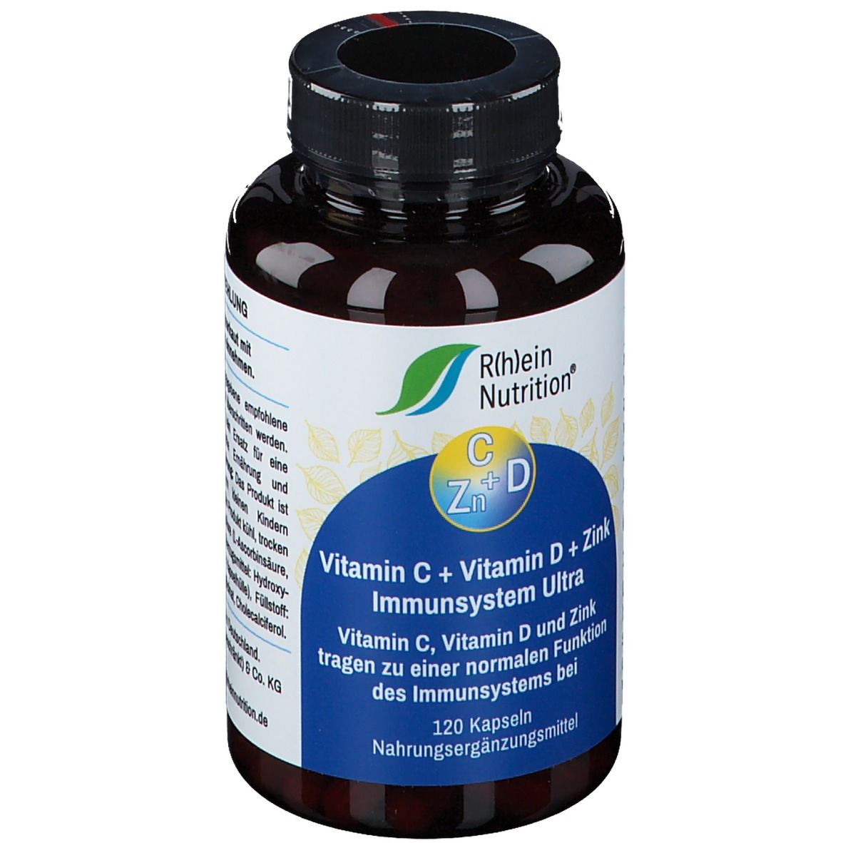 RheinNutrition® Vitamin C + Vitamin D + Zink Immunsystem Ultra