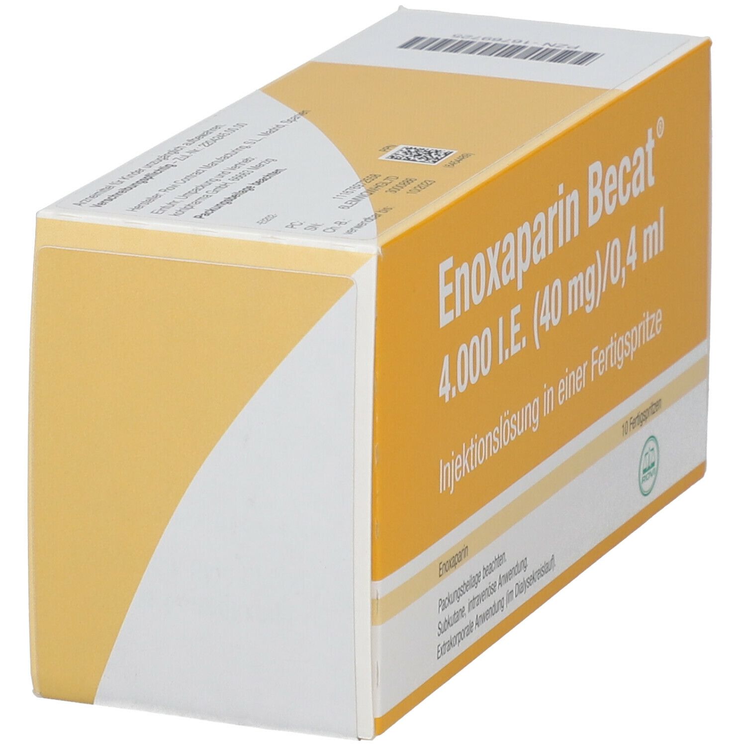 Enoxaparin Becat 4.000 I.E. 40 mg/0,4 ml