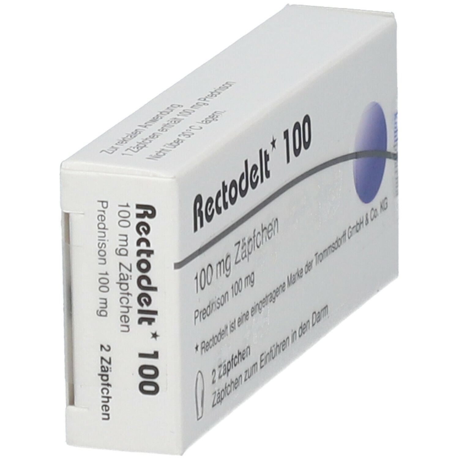 Rectodelt 100 Mg 2 St Mit Dem E Rezept Kaufen Shop Apotheke