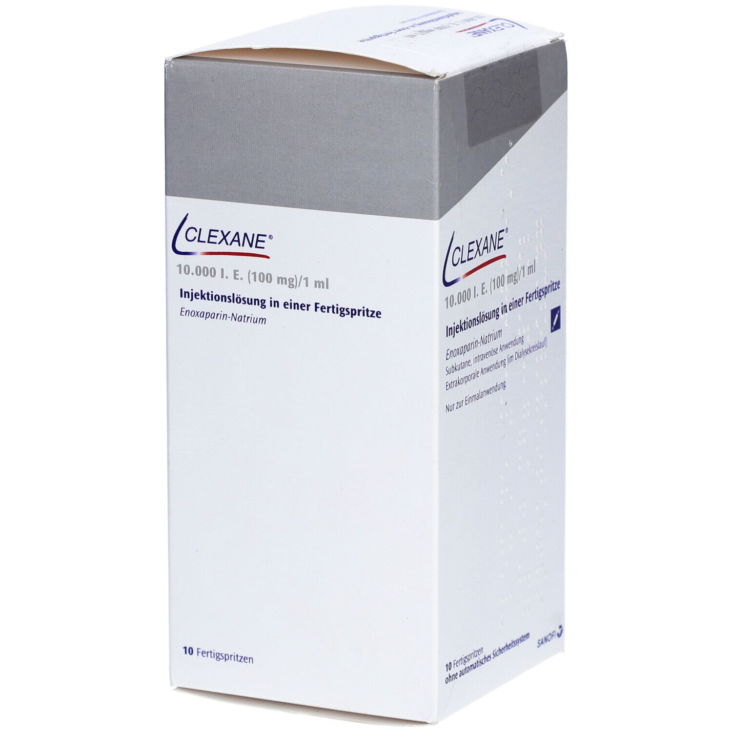 CLEXANE 10.000 I.E. 100mg/ml Inj.-Lsg.i.e.F.-Sp.