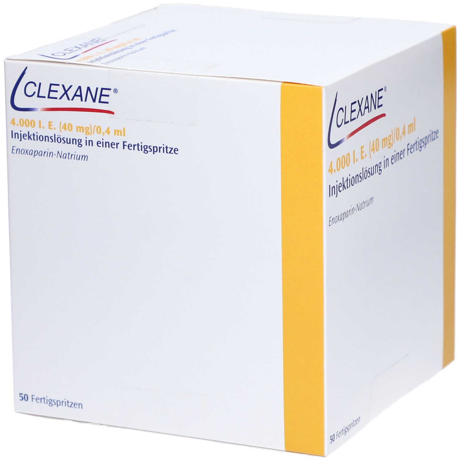 Clexane 4.000 I.e. 40mg/0,4ml Inj.-Lsg.i.e.F.-Sp. 50 St Infusionsemulsion