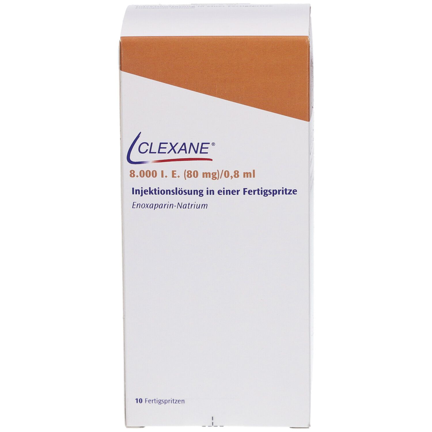 CLEXANE 8.000 I.E. 80mg/0,8ml Inj.-Lsg.i.e.F.-Sp.