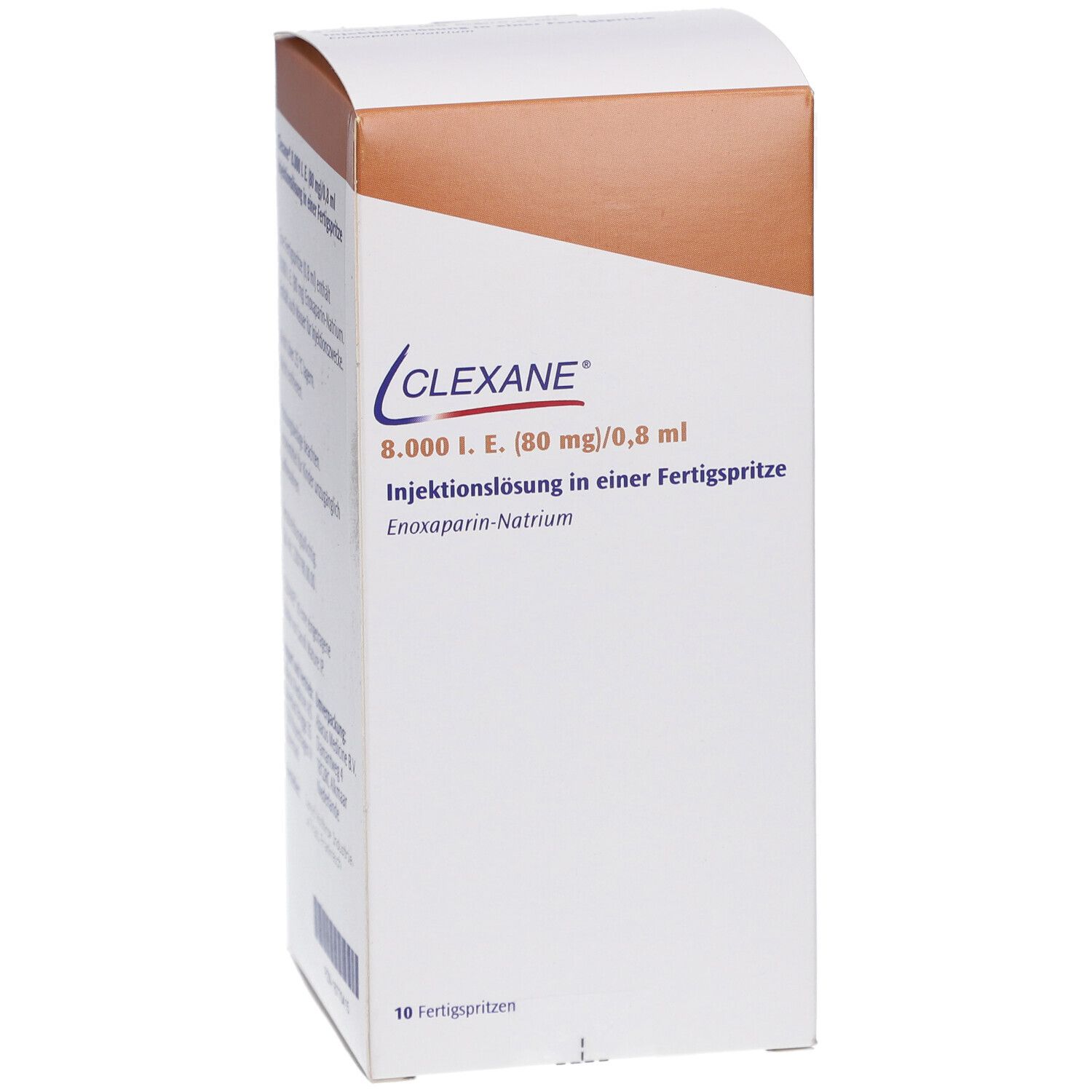 CLEXANE 8.000 I.E. 80mg/0,8ml Inj.-Lsg.i.e.F.-Sp.