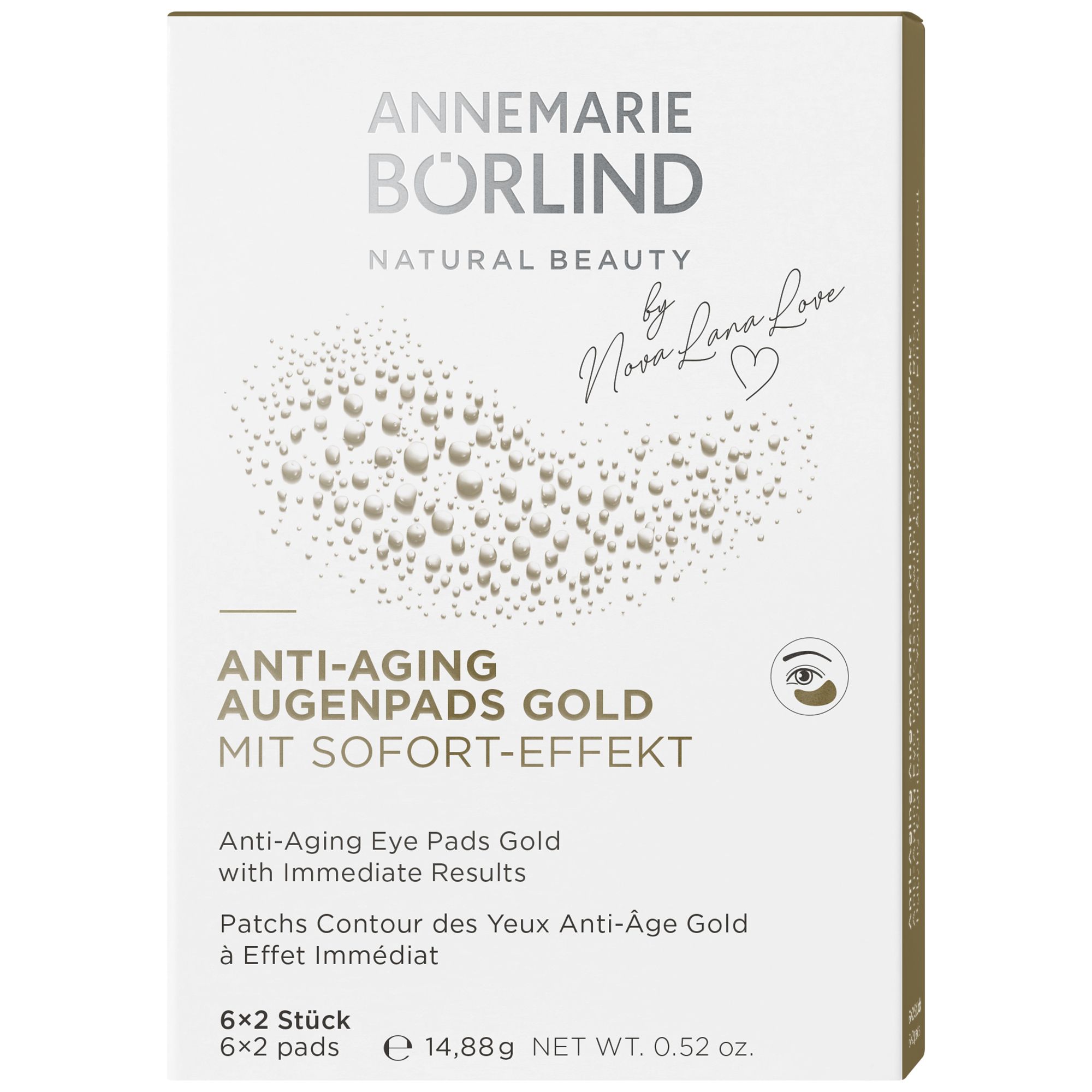 ANNEMARIE BÖRLIND ANTI-AGING Augenpads Gold