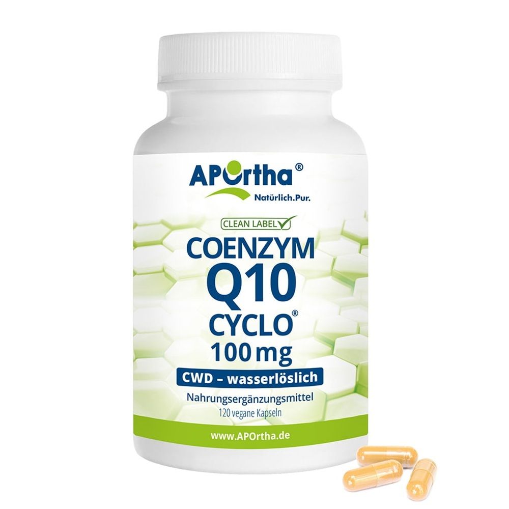 APOrtha Coenzym Q10 Cyclo 100 mg Kapseln, 120 Stück.