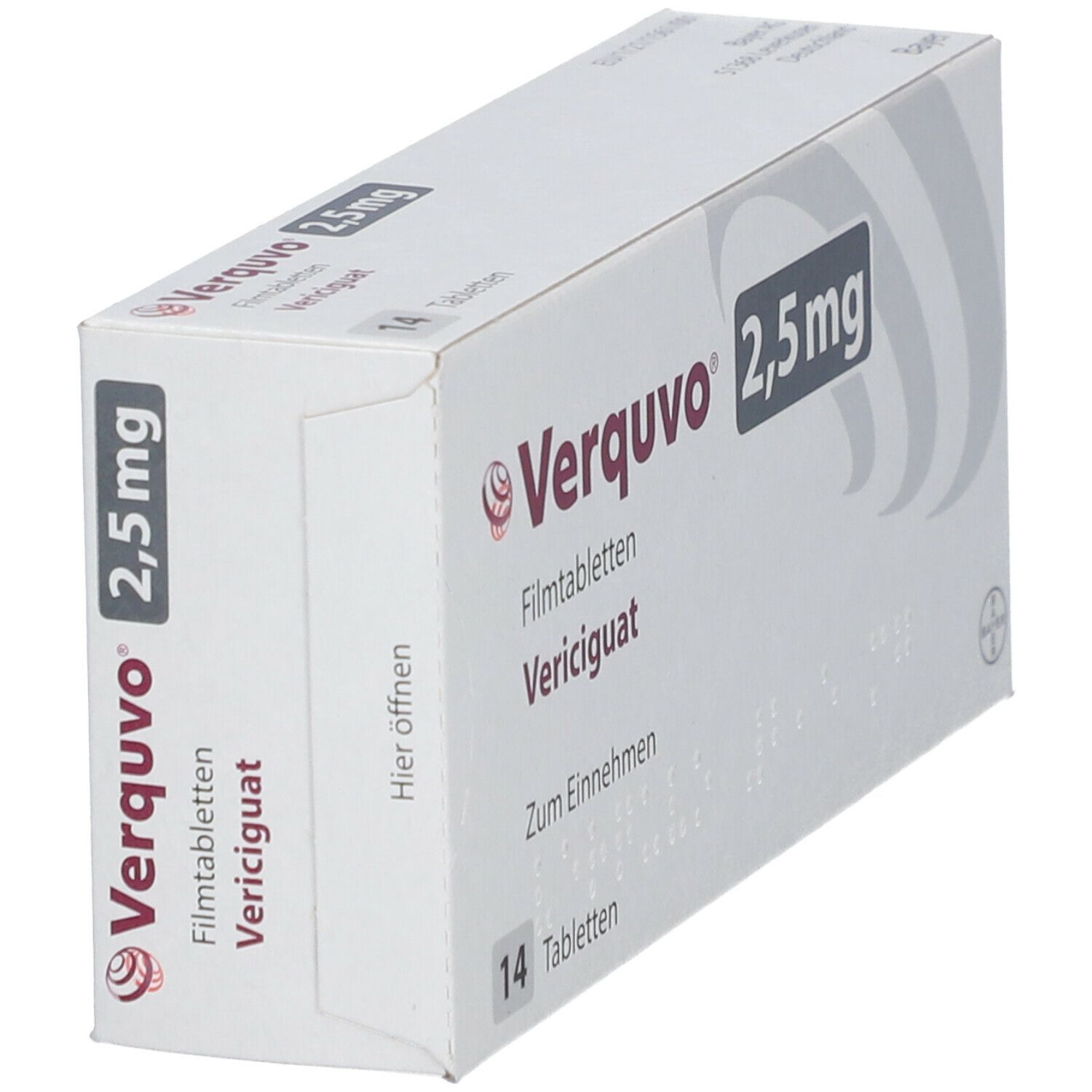 Verquvo 2,5 mg Filmtabletten 1x14 St