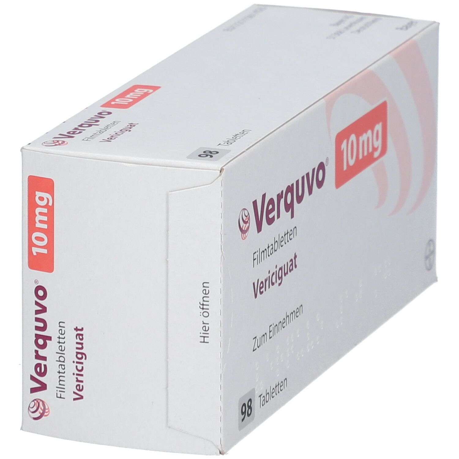 Verquvo 10 mg Filmtabletten 1x98 St