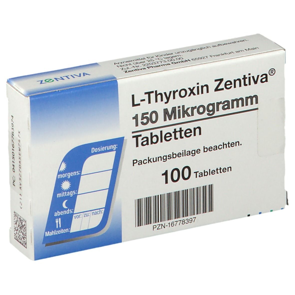L-Thyroxin Zentiva® 150 µg