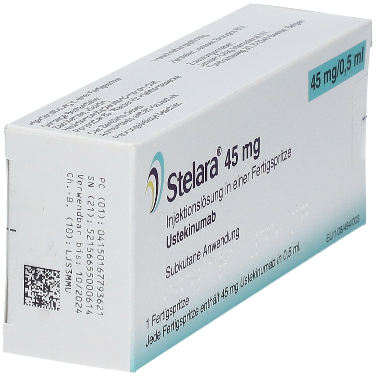 Stelara 45 mg Injektionslösung i.e.Fertigspr. 1 St