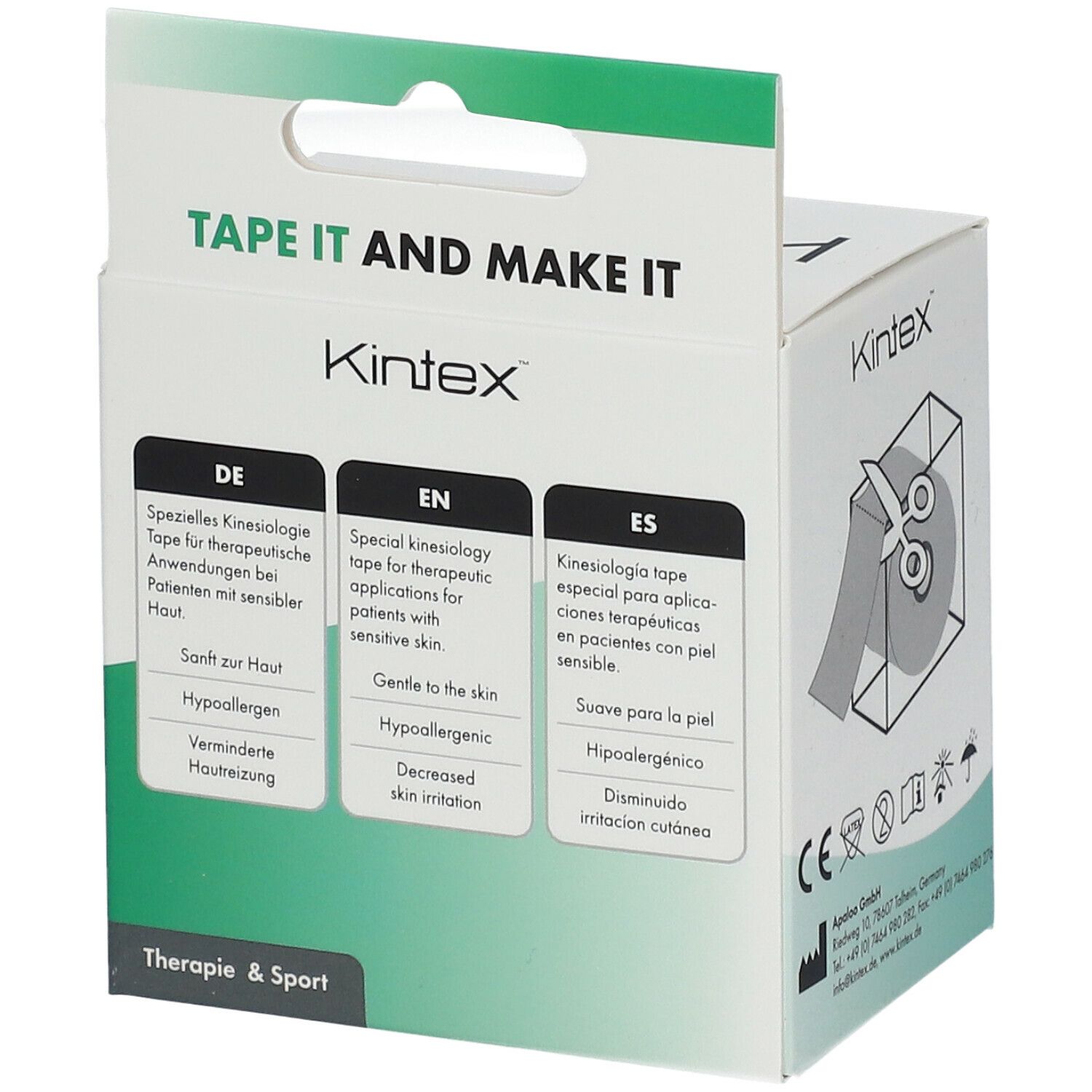 Kintex™ Kinesiology Tape Sensitive 5 x St APOTHEKE cm 5 1 - SHOP