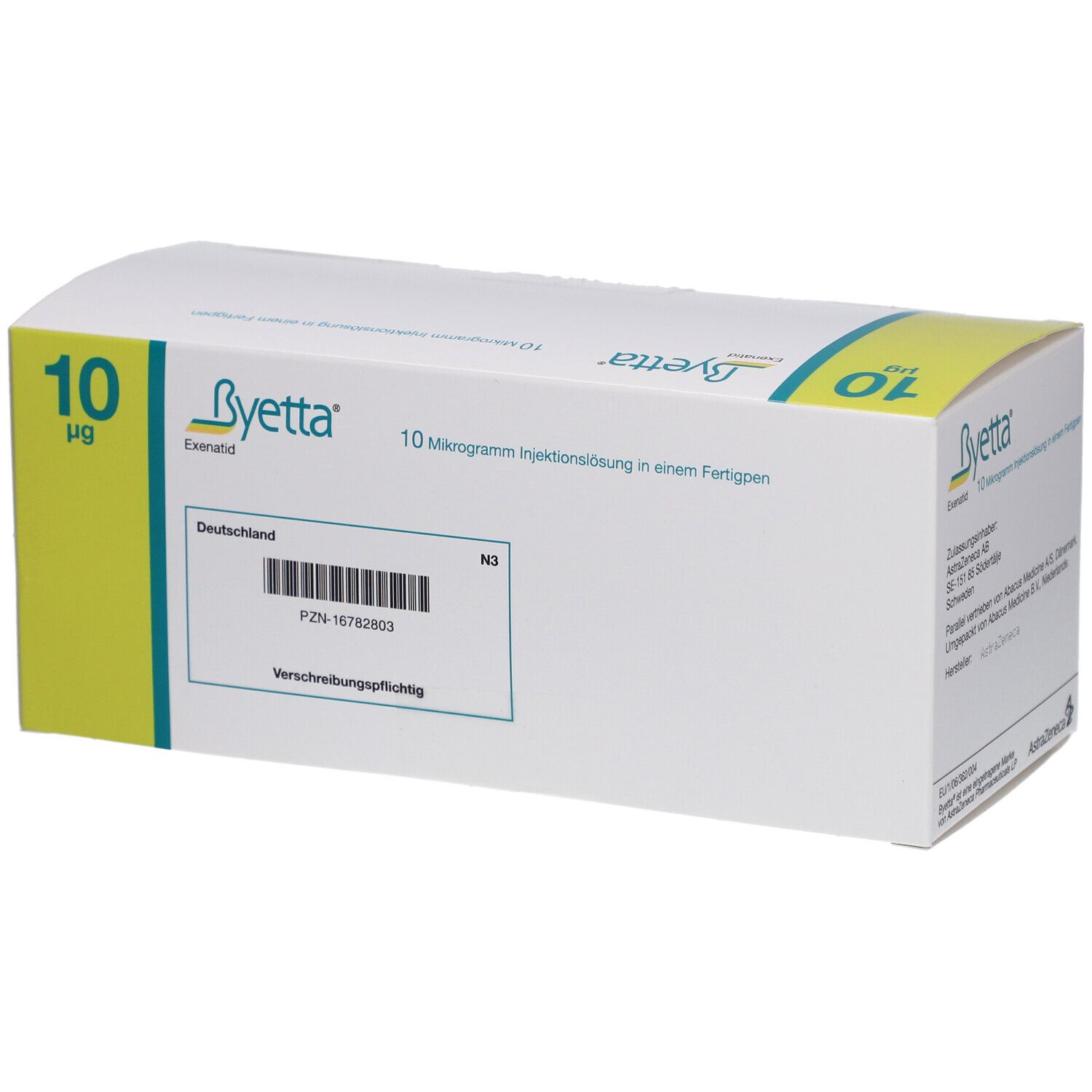 BYETTA 10 µg Injektionslösung i.e.Fertigpen