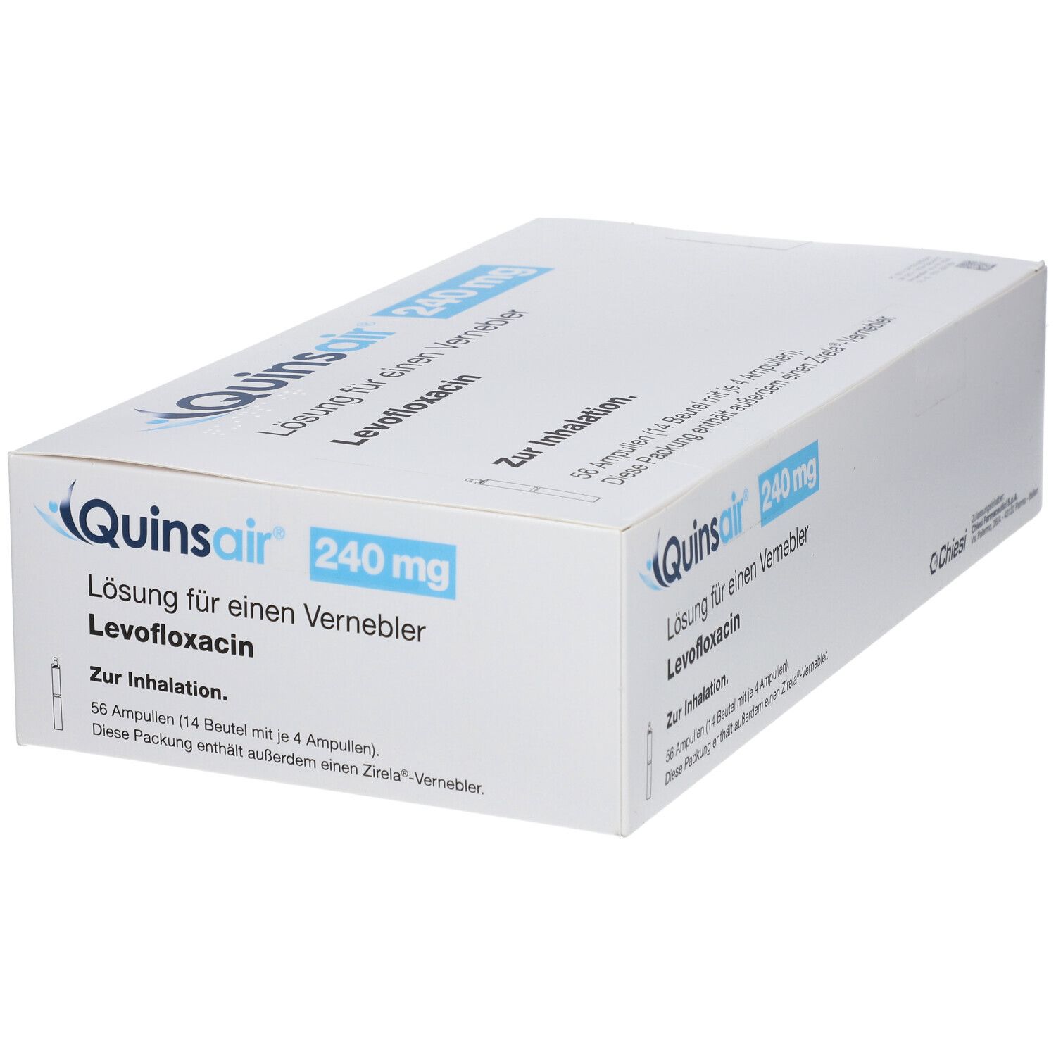 Quinsair 240 mg Lösung für einen Vernebler 56 St