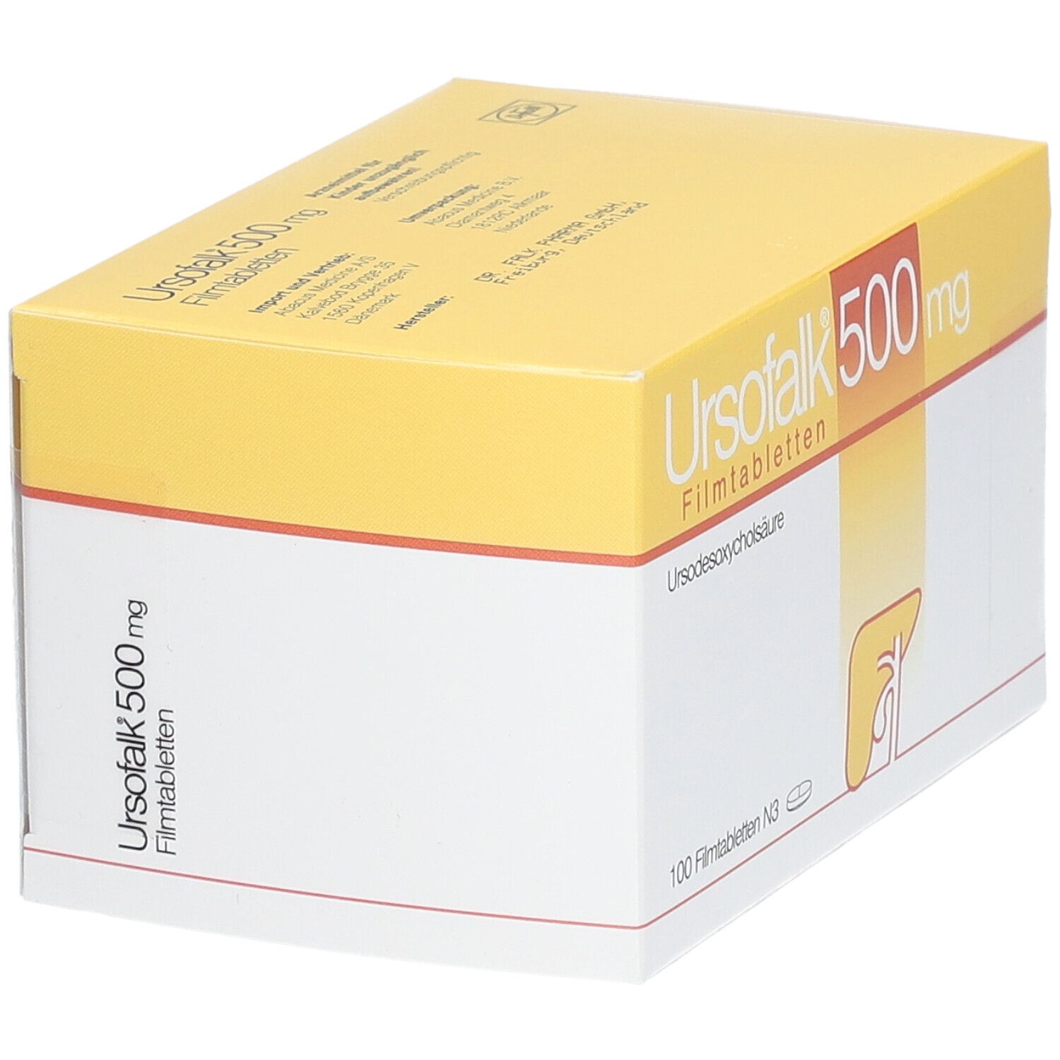 Ursofalk 500 mg Filmtabletten 100 St