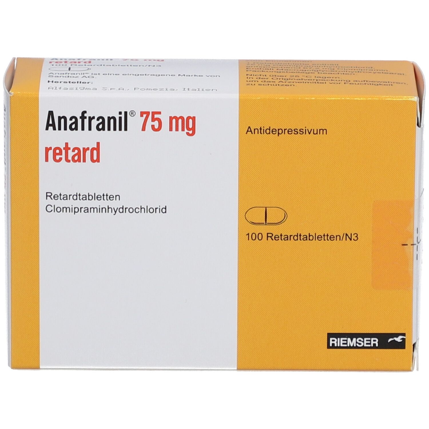 ANAFRANIL 75 mg Retardtabletten