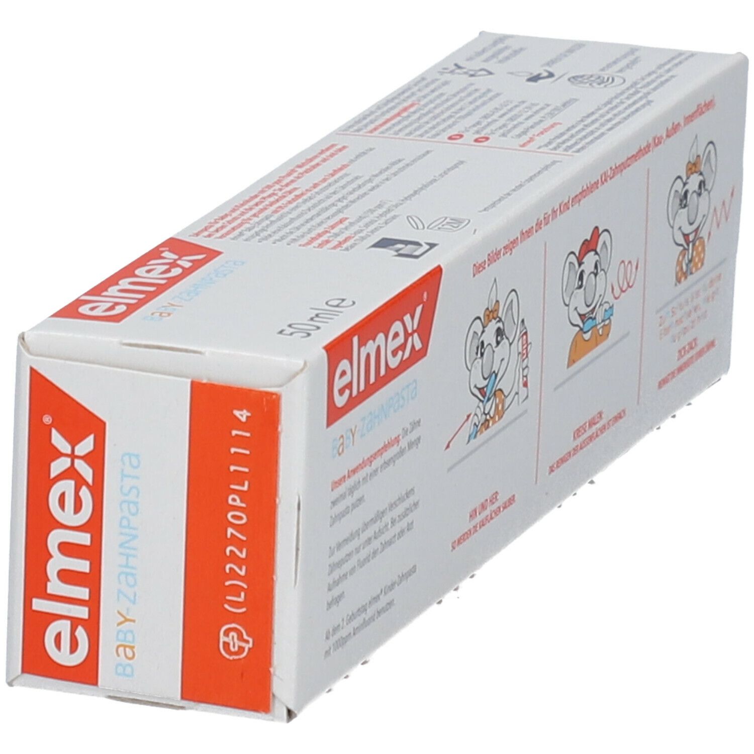 elmex Baby Zahncreme für Milchzähne 50 ml - shop-apotheke.at