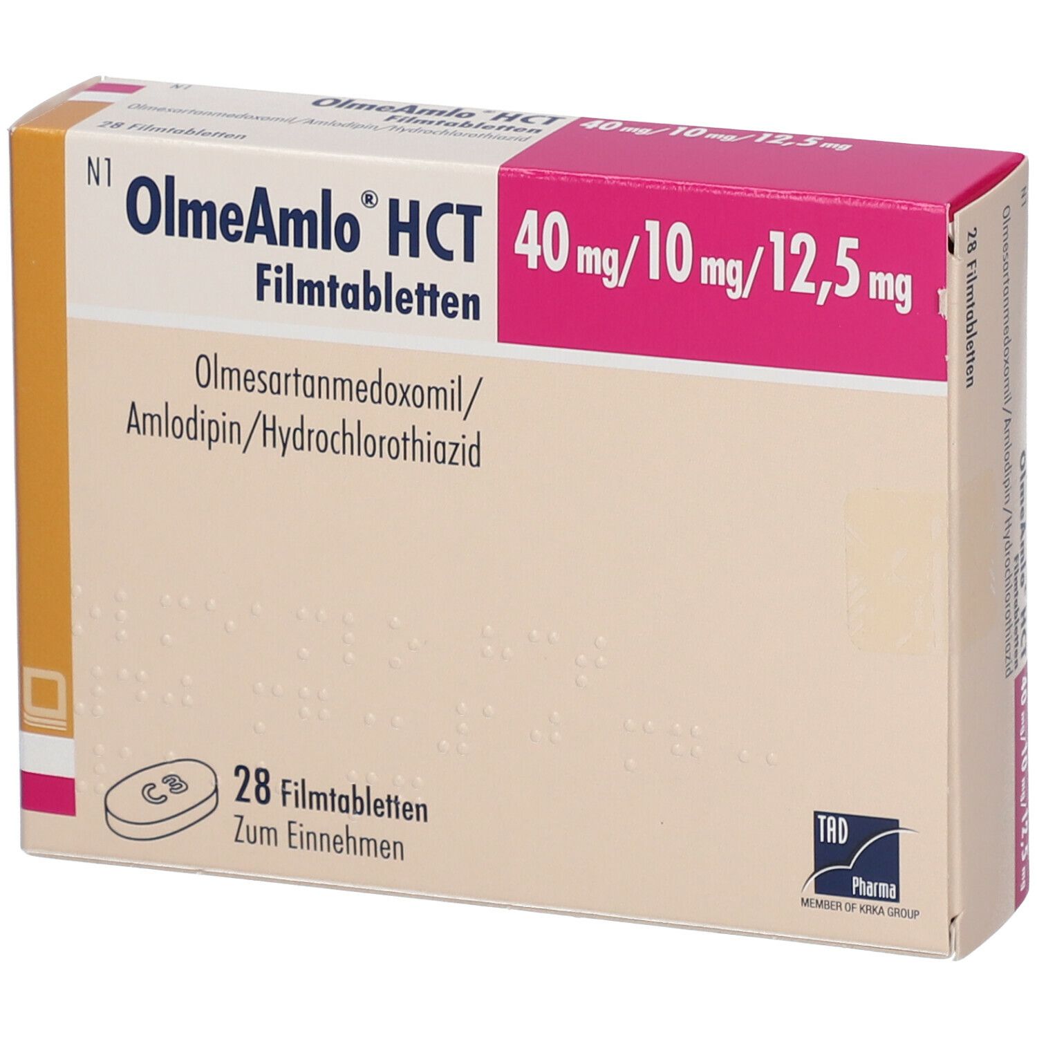 OlmeAmlo® HCT 40 mg/10 mg/12,5 mg