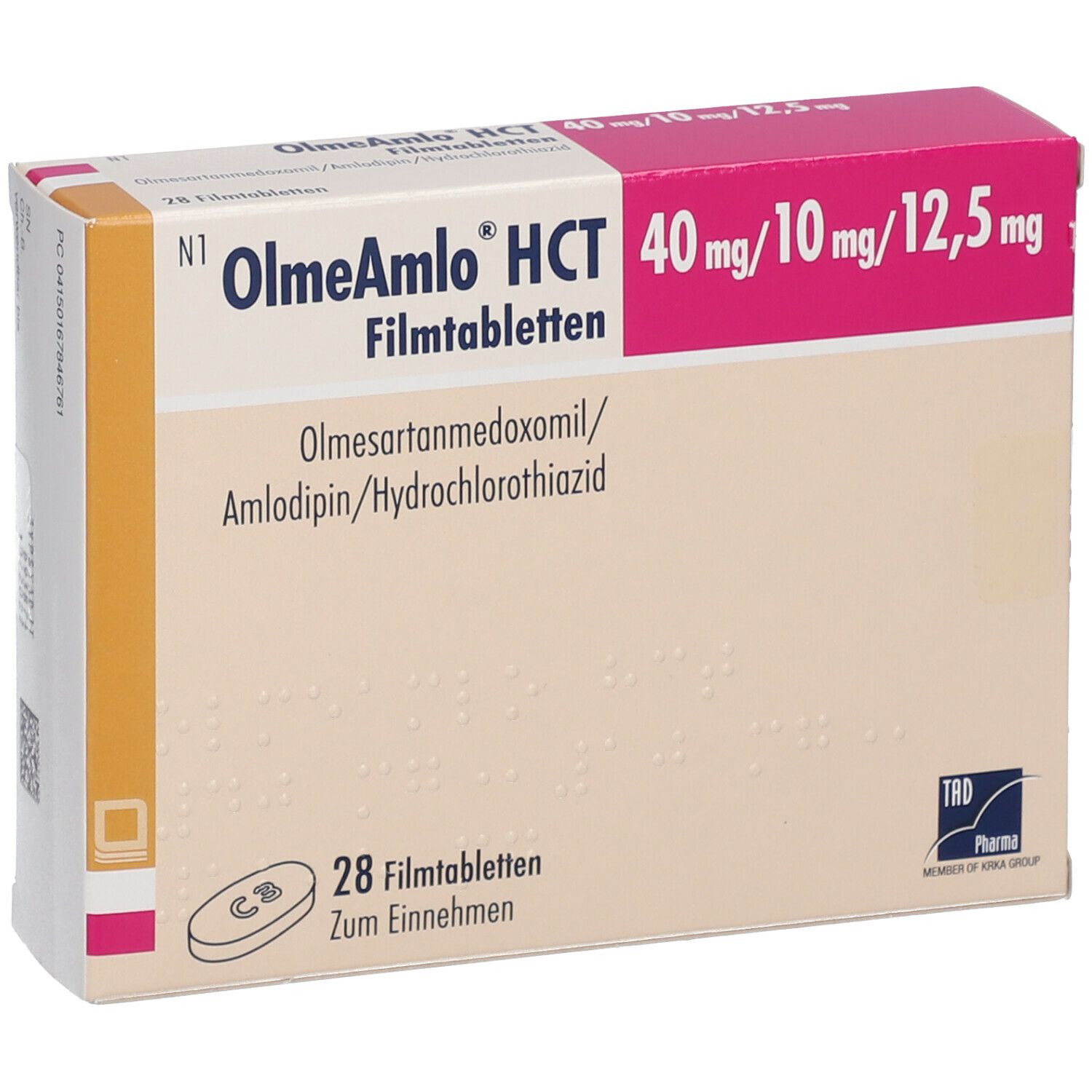 OlmeAmlo® HCT 40 mg/10 mg/12,5 mg
