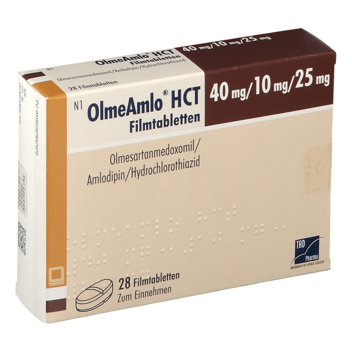 OlmeAmlo® HCT 40 mg/10 mg/25 mg
