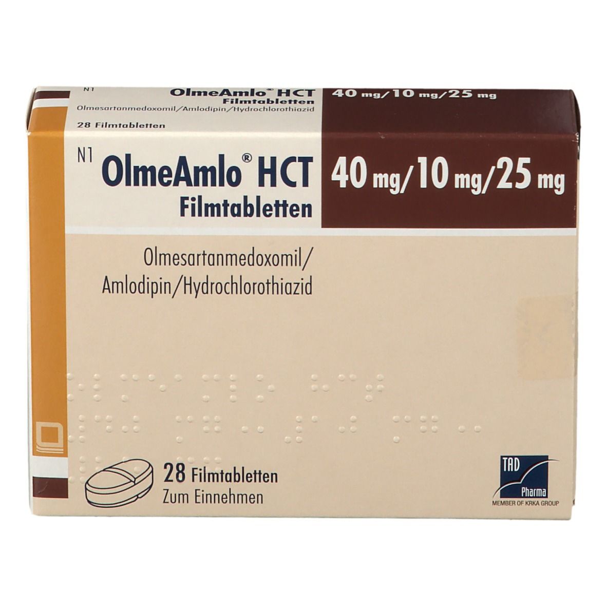 OlmeAmlo® HCT 40 mg/10 mg/25 mg