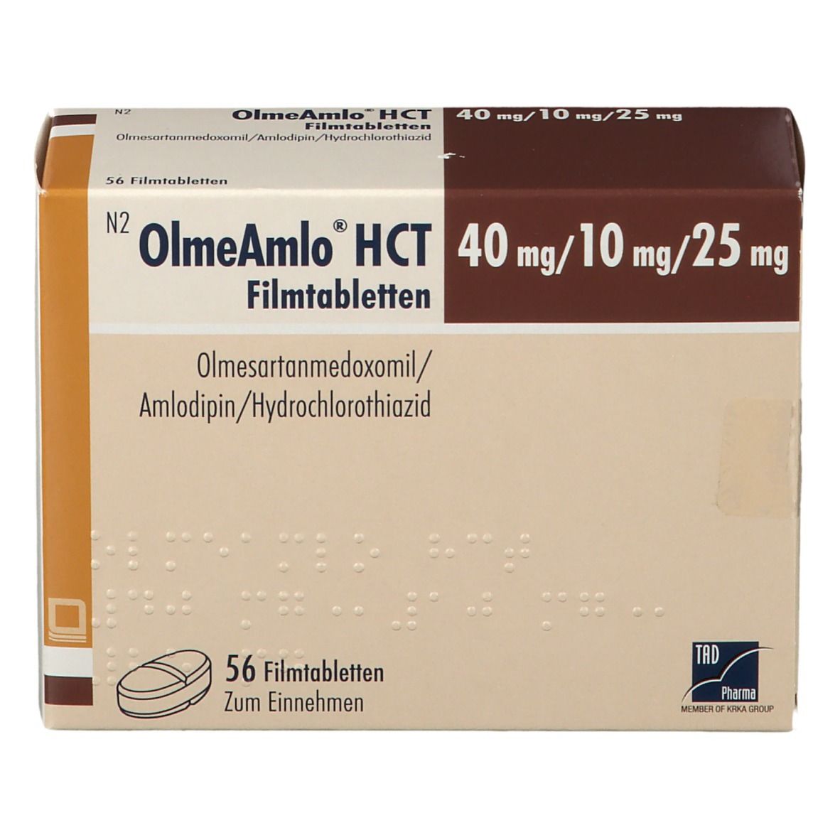 OlmeAmlo® HCT 40 mg/10 mg/25 mg