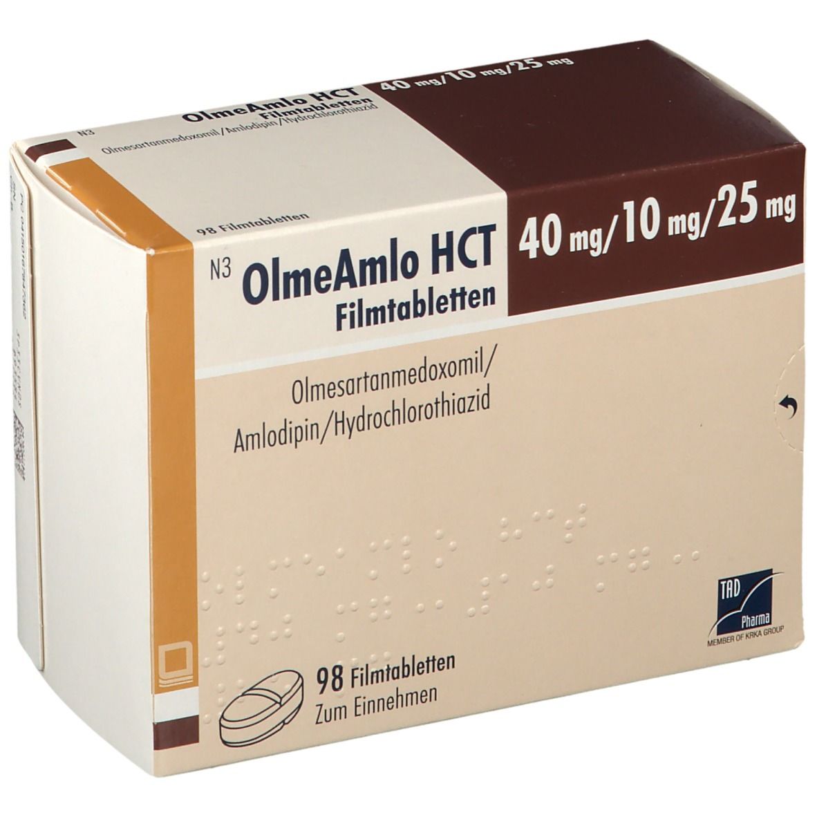 OlmeAmlo® HCT 40 mg/10 mg/25 mg