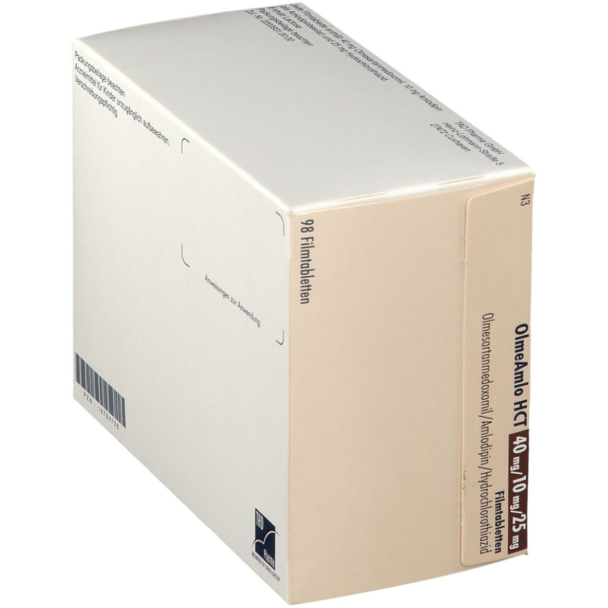 OlmeAmlo® HCT 40 mg/10 mg/25 mg