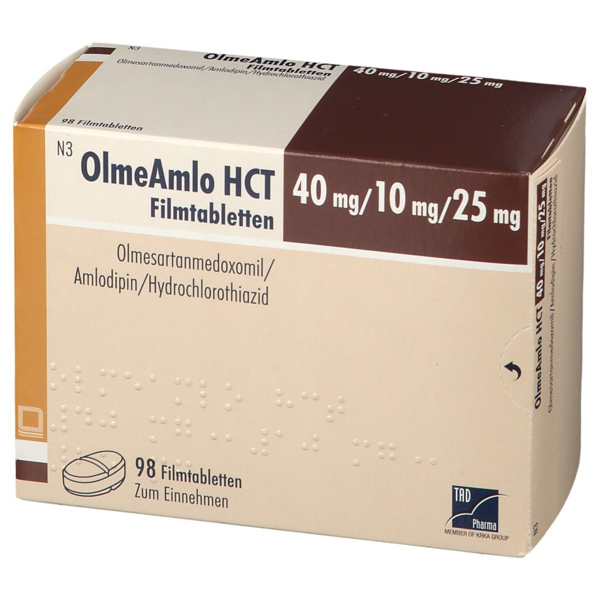 OlmeAmlo® HCT 40 mg/10 mg/25 mg