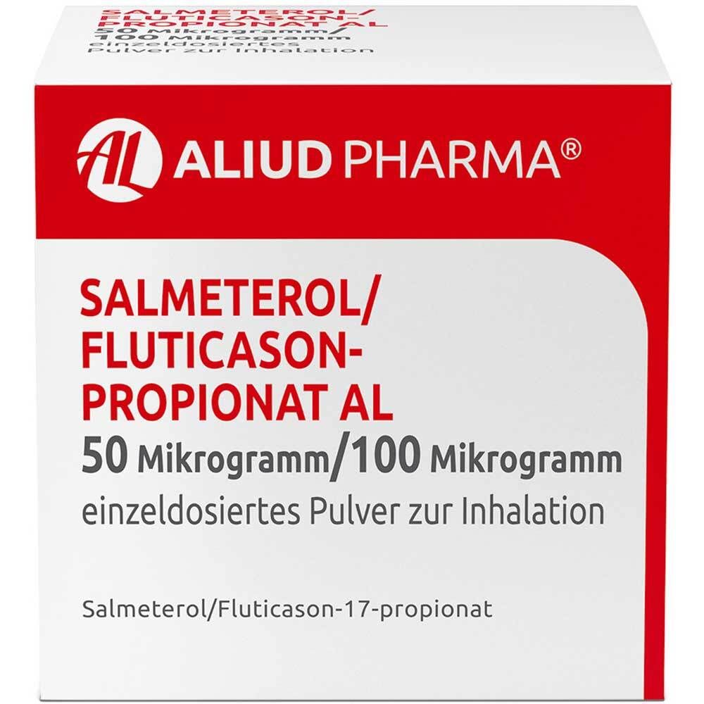 SALMETEROL/Fluticasonpropionat AL 50µg/100µg 3x60 St Inhalationspulver