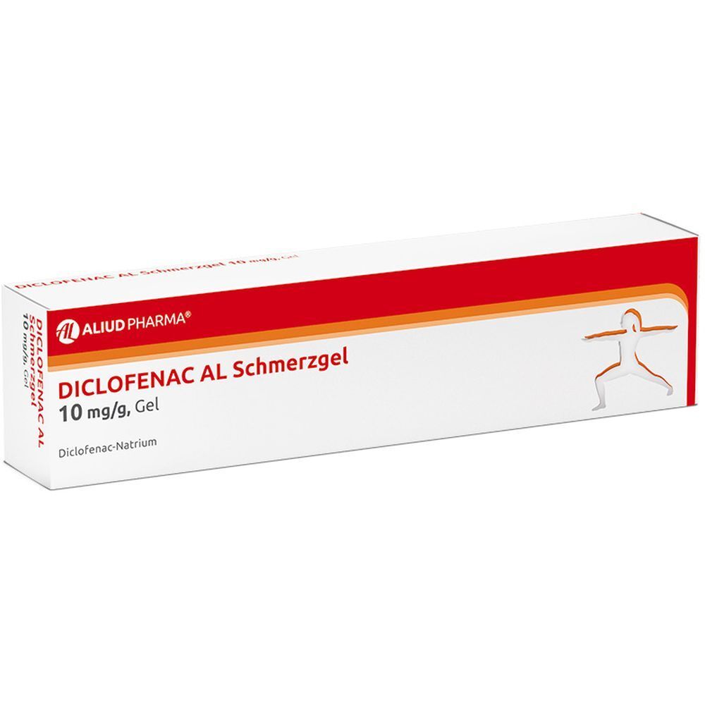 Diclofenac AL Schmerzgel 10 mg / g für akute Muskelschmerzen bei Erwachsenen