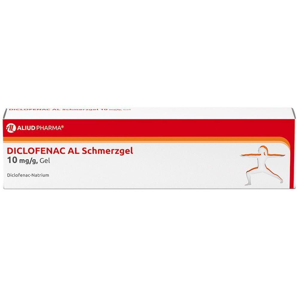 Diclofenac AL Schmerzgel 10 mg / g für akute Muskelschmerzen bei Erwachsenen