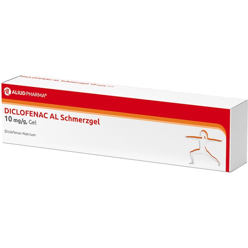 Diclofenac AL Schmerzgel 10 mg / g für akute Muskelschmerzen bei Erwachsenen
