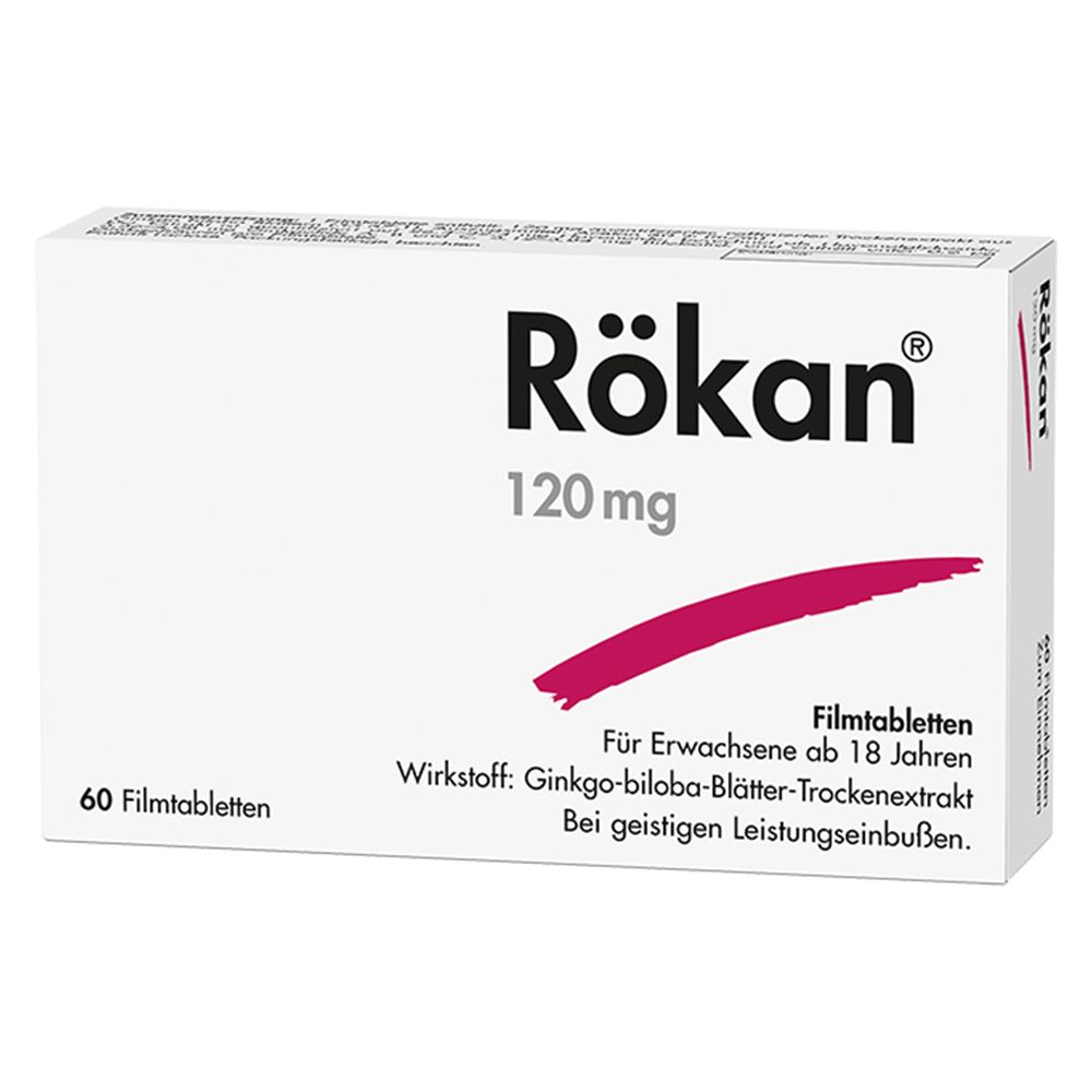 Rökan 120 mg Filmtabletten 60 St