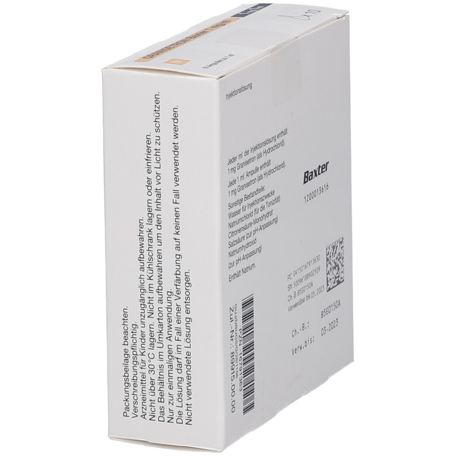 GRANISETRON Baxter 1 mg/ml