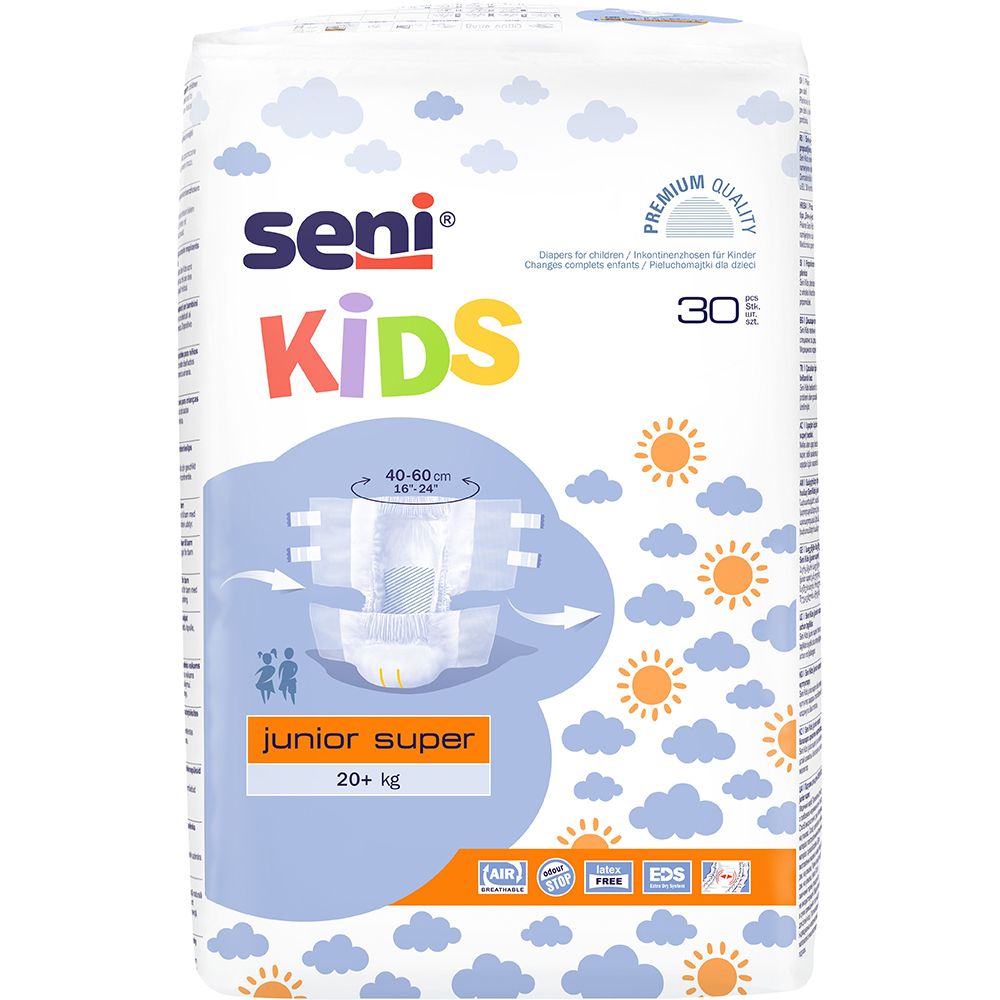 Seni Kids Junior Inkontinenzslip super ab 20 kg 30 St
