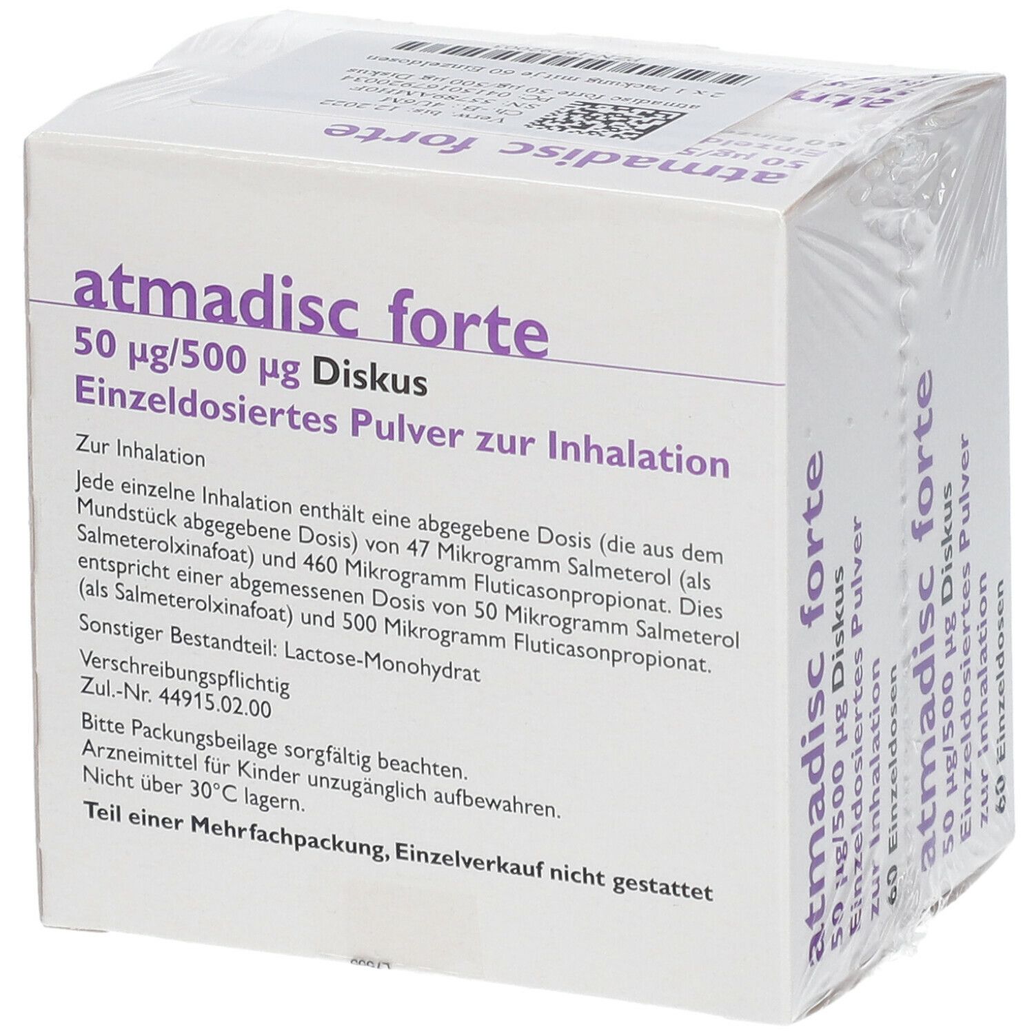 atmadisc forte 50 µg/500 µg