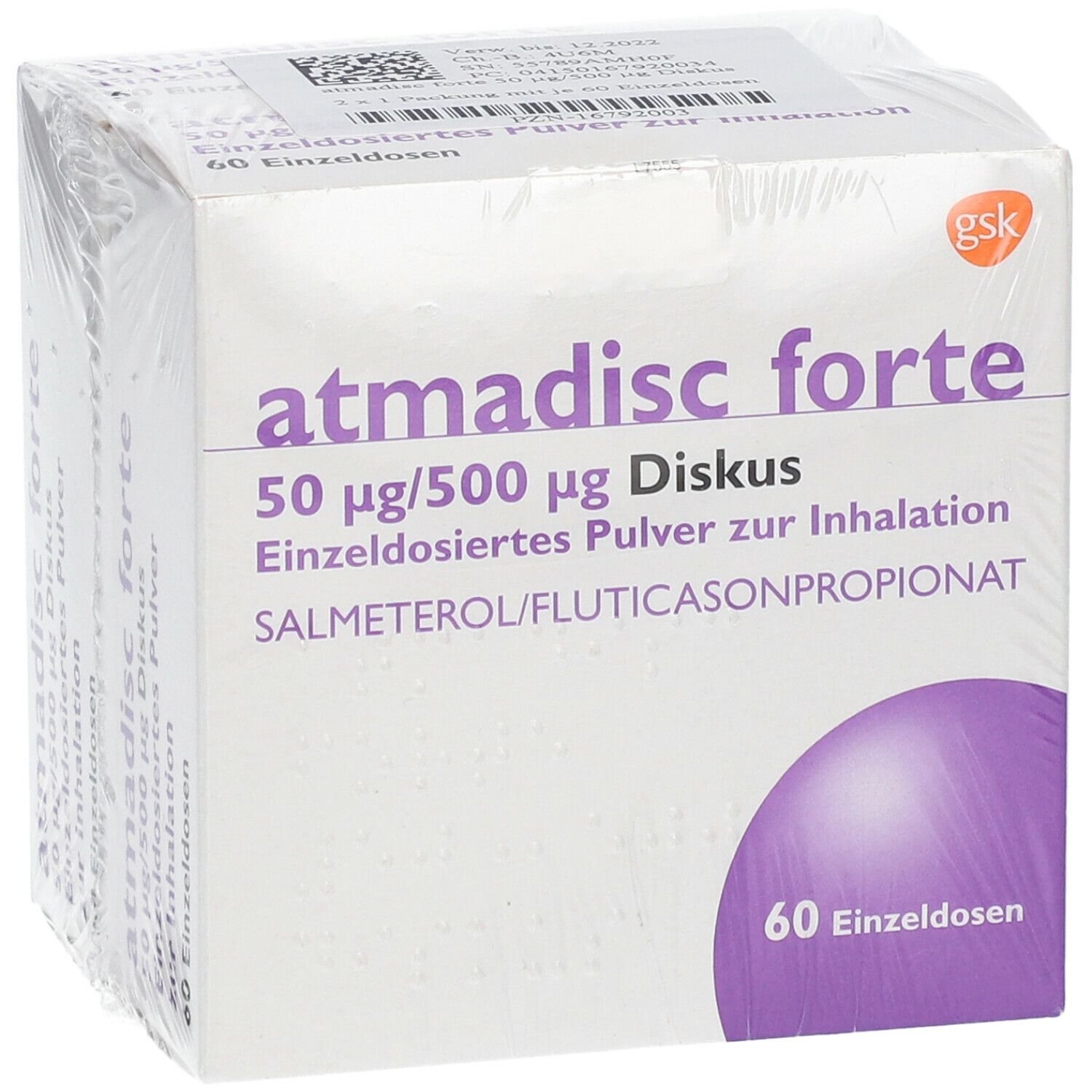 atmadisc forte 50 µg/500 µg