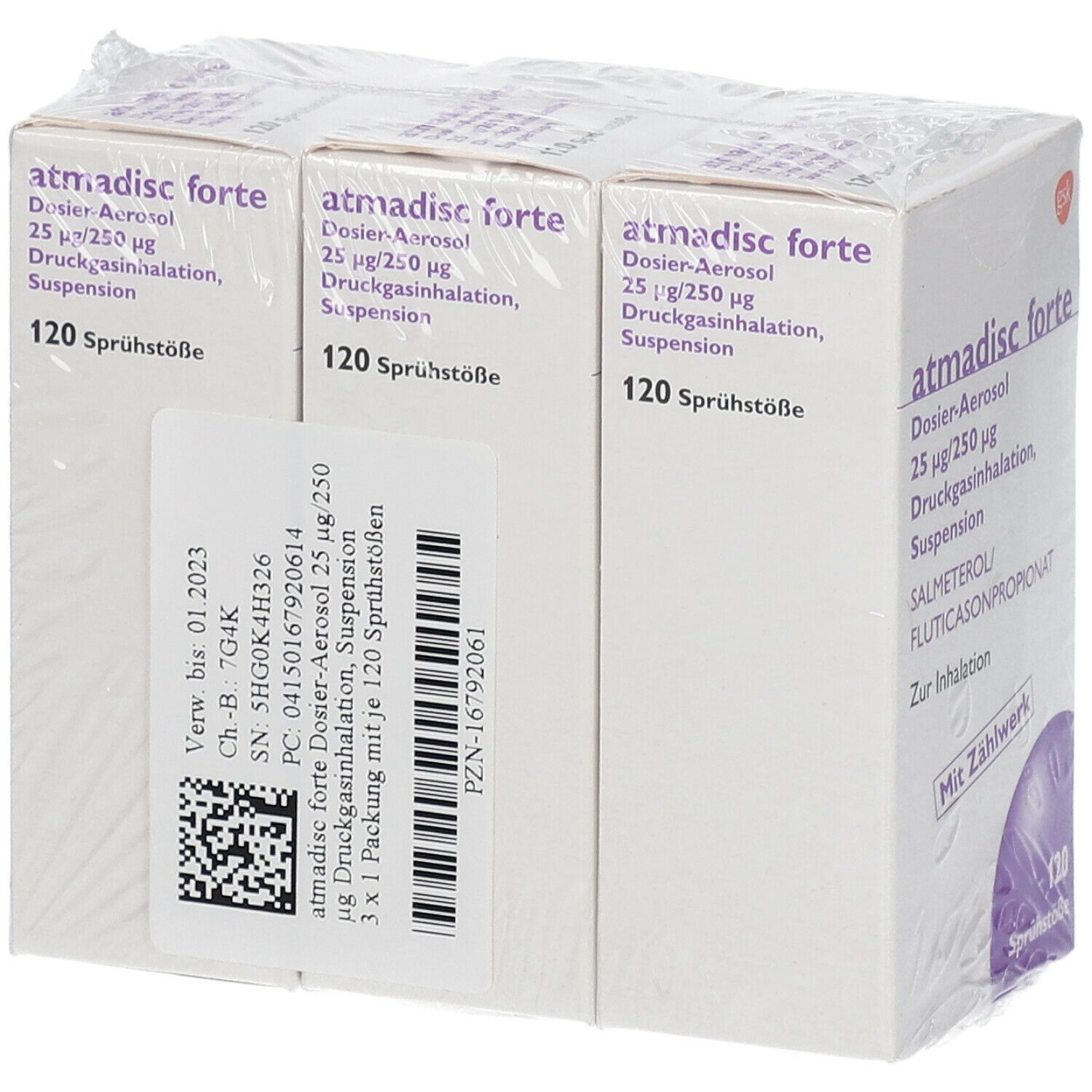 atmadisc forte 25 µg/250 µg