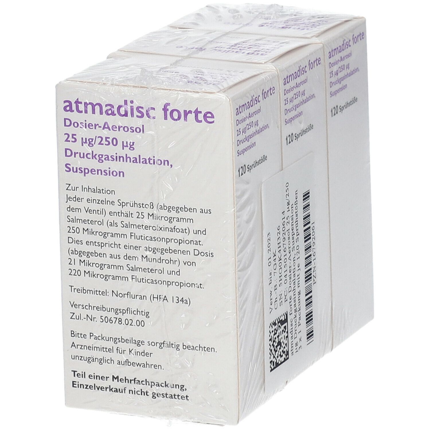 atmadisc forte 25 µg/250 µg