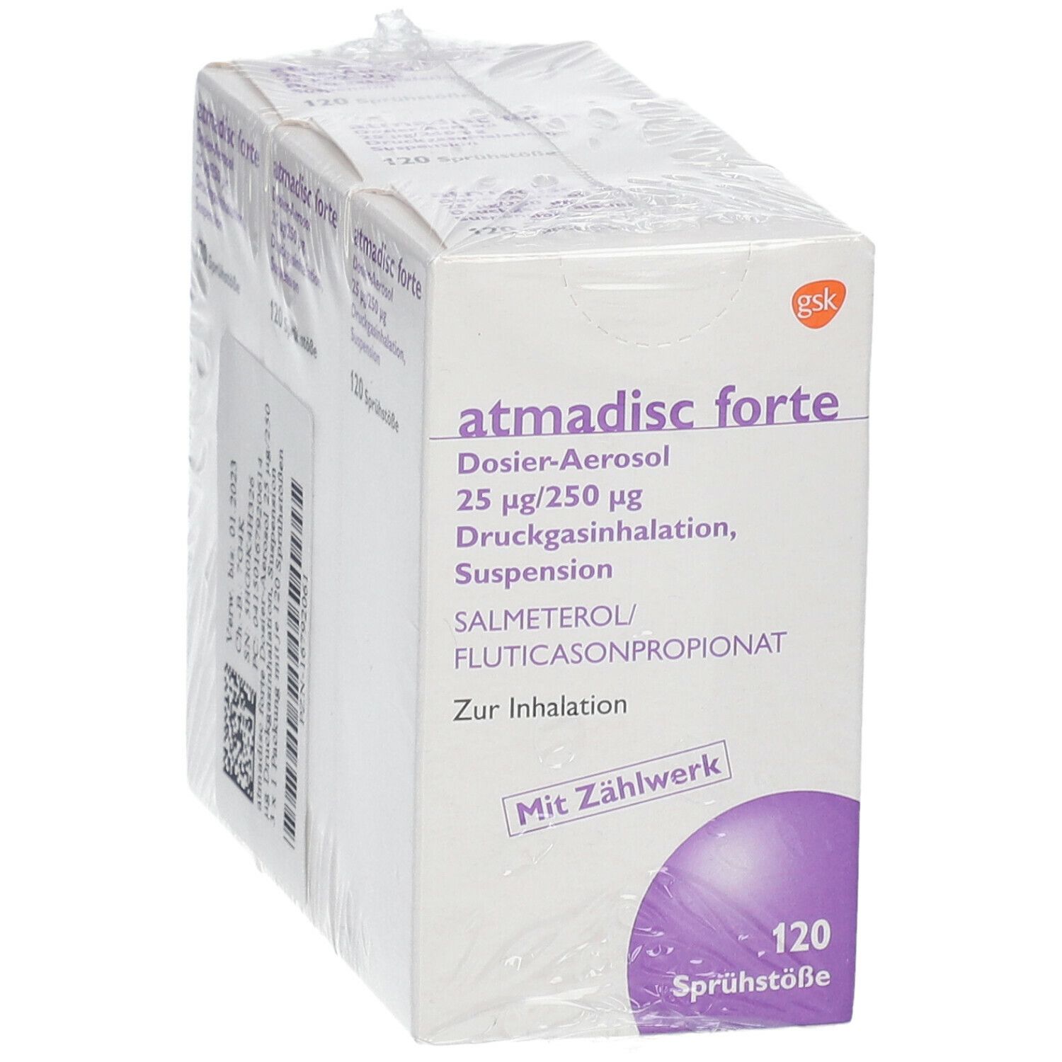atmadisc forte 25 µg/250 µg