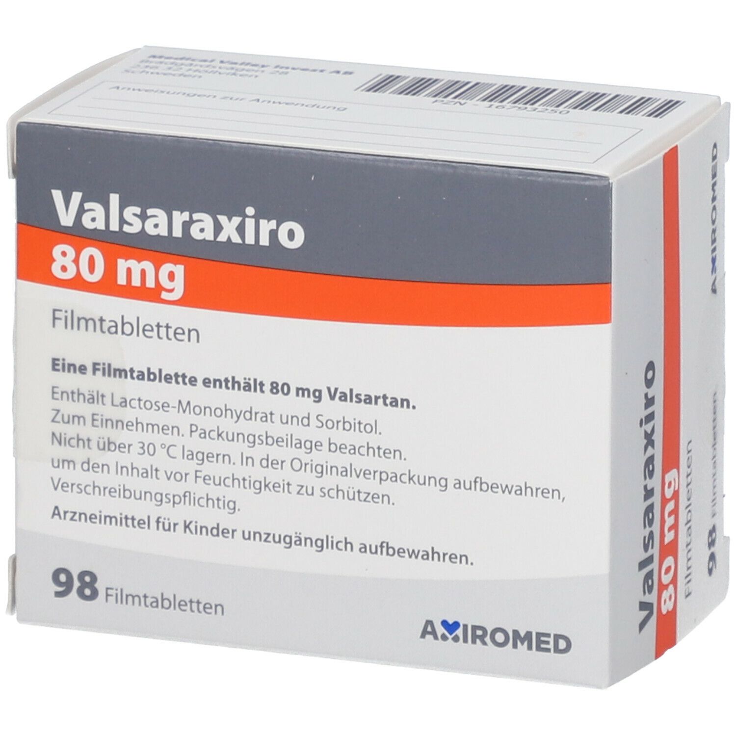 Valsaraxiro 320 mg Filmtabletten 98 St