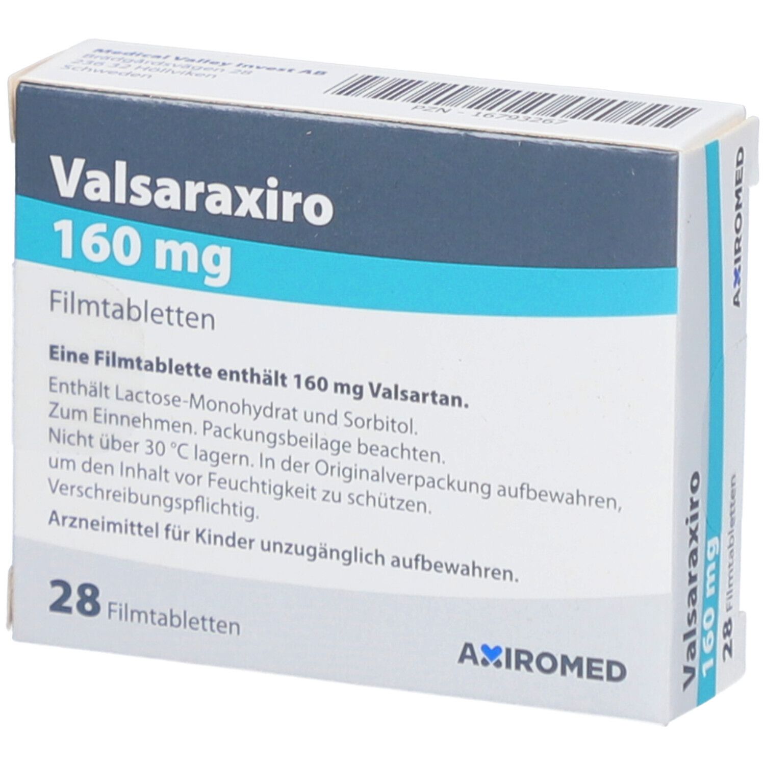 VALSARAXIRO 160 mg Filmtabletten